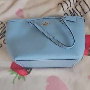 Coach Small City  Sky Blue